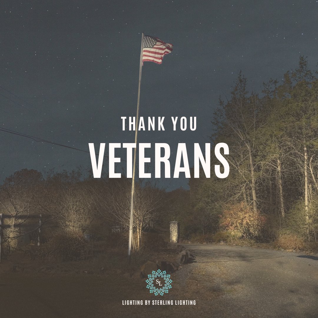 We’re proud to provide the luminaires that light the flags, homes, and landmarks belonging to those who’ve defended our freedom. Thank you, Veterans.