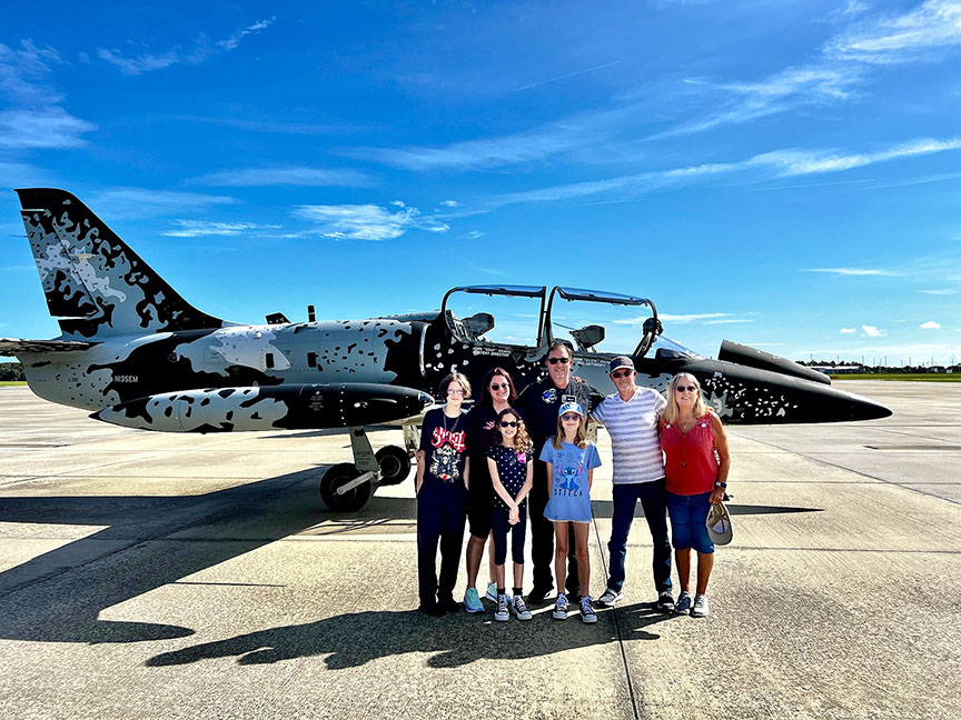 keiffer6's tweet image. #SERASpace

My flight in the L-39 wasn’t about thrill-seeking. It was part of a fundraiser for St. Jude. A chance to connect passion for flight with purpose on the ground.

That’s what space should do: lift people up, not just off the planet. Through #SERASpace and @seraspaceage,…