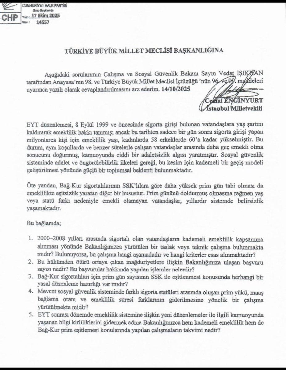 muhammetalpere4's tweet photo. 1999-2008 aynı yasaya tâbidir. 

Kademe, 1999-2008 SGK girisliler için  EYT'nin bittiği yaştan başlar. 

#KademesizBütçeOlmaz https://t.co/W80XfVrH8J