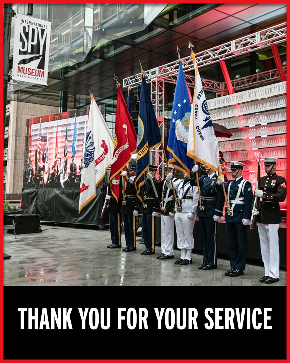 Happy Veterans Day! Today we honor all who served, including the intelligence professionals whose contributions often remain in the shadows. Thank you for your service. 🇺🇸🎖️

#VeteransDay #WashingtonDC #IntelligenceCommunity