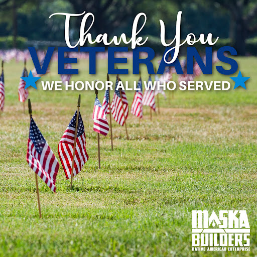 On this Veterans Day, we pause to honor those who served and sacrificed for our nation.  Your commitment to freedom and country will never be forgotten.

#VeteransDay #HonoringAllWhoServed #MASKABuilders