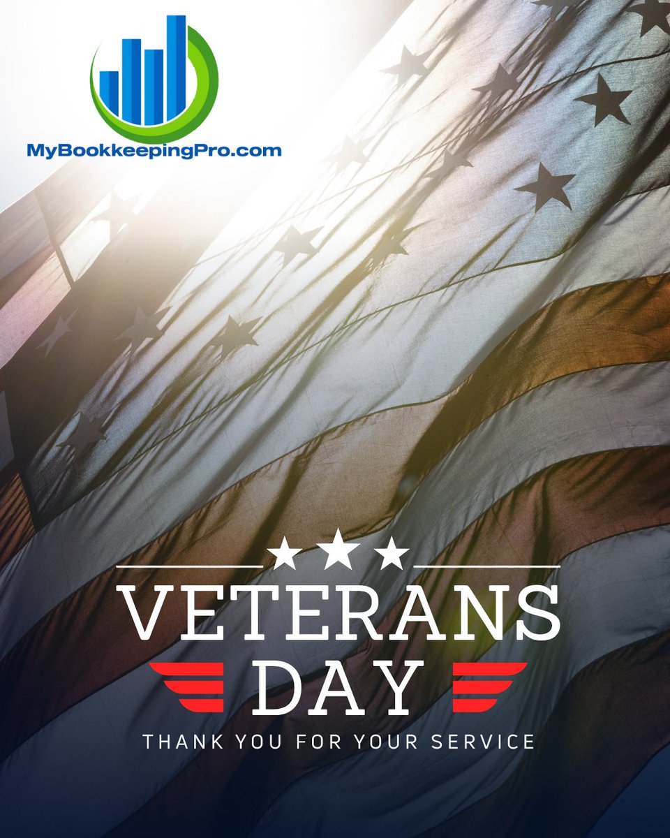 MyBookkeepngPro's tweet image. Honoring the courage, dedication, and sacrifice of all who have served. Your commitment inspires us every day. Thank you for protecting our freedoms.

#VeteransDay #HelpingSmallBusinessesStayProfitableForYears #Gratitude