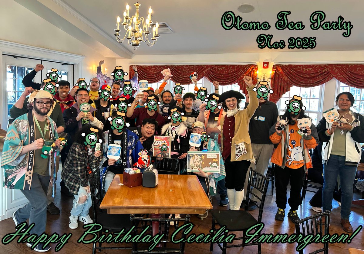 Sock_Wanders's tweet photo. Happy Birthday Cecilia Immergreen! 🎉
#Immergination #CeciliaImmergreen

On Saturday, Otomos and Holofans visited the Boston Tea Party Museum to celebrate your birthday!
There was tea, a harbor, throwing... 
Oh! And bottomless tea time in the tea room! ☕
With karaoke after! Fun! https://t.co/NDpvaq7eBG
