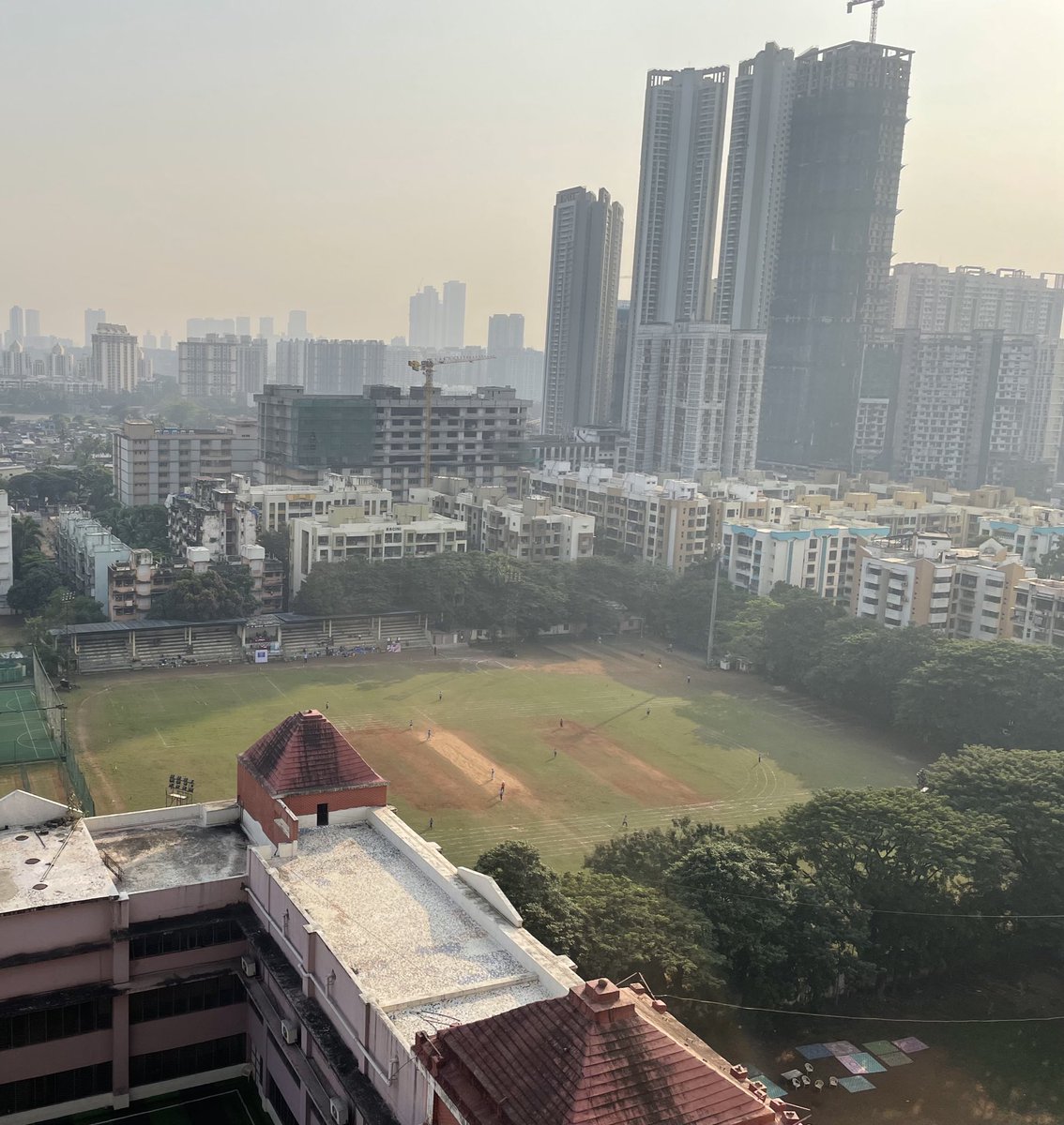 Every location in Mumbai needs one such big ground. This is where real sports culture is built and harnessed.
Not in the exotic, controlled environment - that is prevalent in posh gated communities.