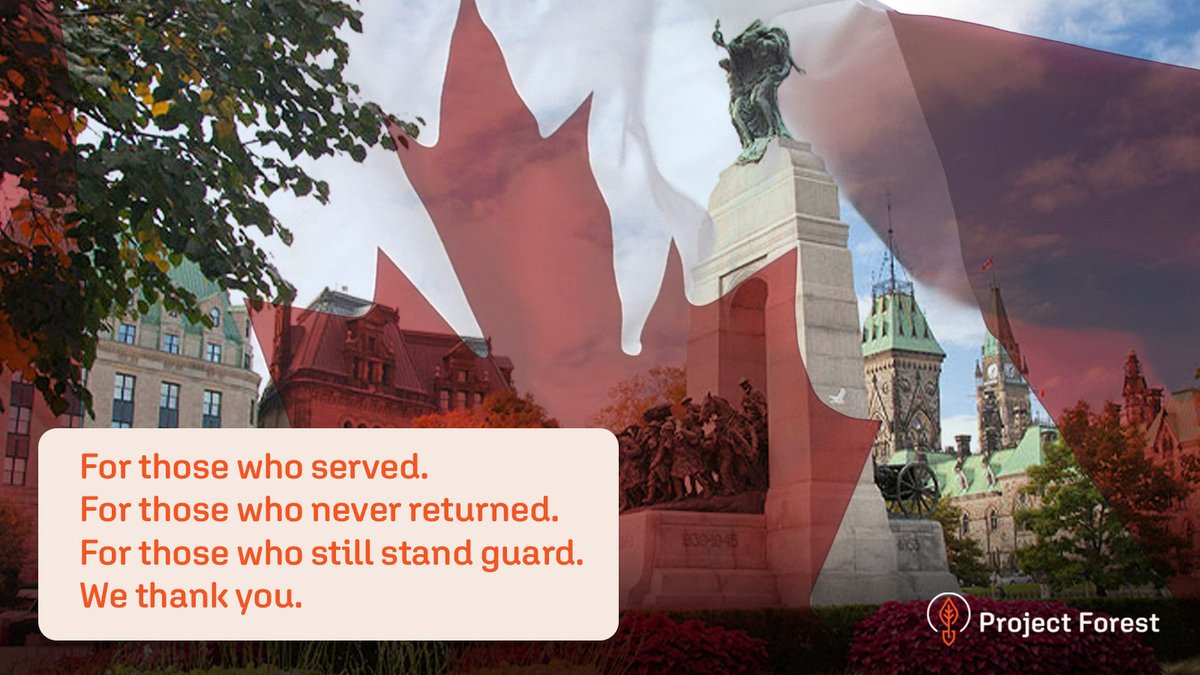 ProjectForest_'s tweet image. Today, we pause to remember the bravery, sacrifice, and selflessness of those who have served - and continue to serve - in the Canadian Armed Forces.

Thank you.

projectforest.ca/contact-us

#RemembranceDay #LestWeForget #CanadaRemembers #Veterans #ProjectForest #HonourAndRespect