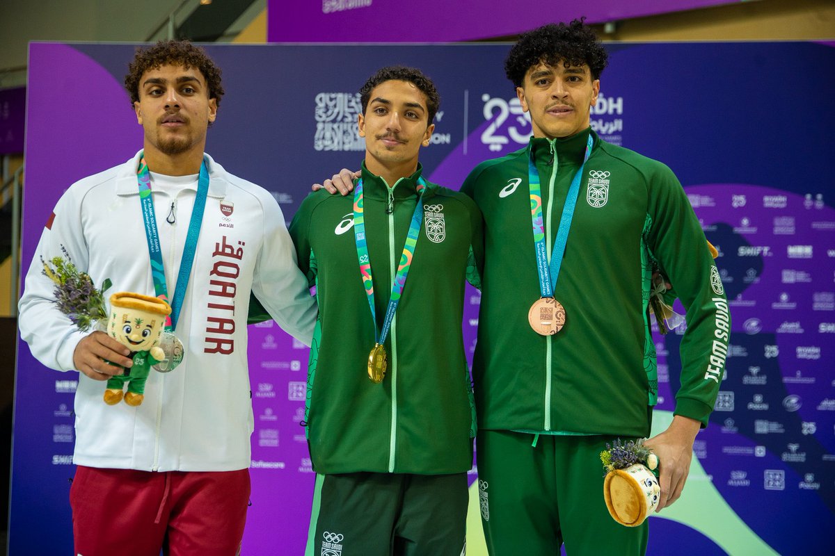 تــحـت الـمـــاء 🏊🏻
يــواصـل كـتـابـة الـتـاريخ بالـذهـبيـة 🥇

موهبتنا السبّاح 'زيد السراج' يضيف إنجازًا جديدًا بتحقيقه الميدالية الذهبية في سباق 100م حرة بزمن 49.62 ثانية ضمن  #دورة_ألعاب_التضامن_الإسلامي 

مـبروك يا بـطل 💪🏻

#أكاديمية_مهد | #أرض_الأبطال 🟣🟠