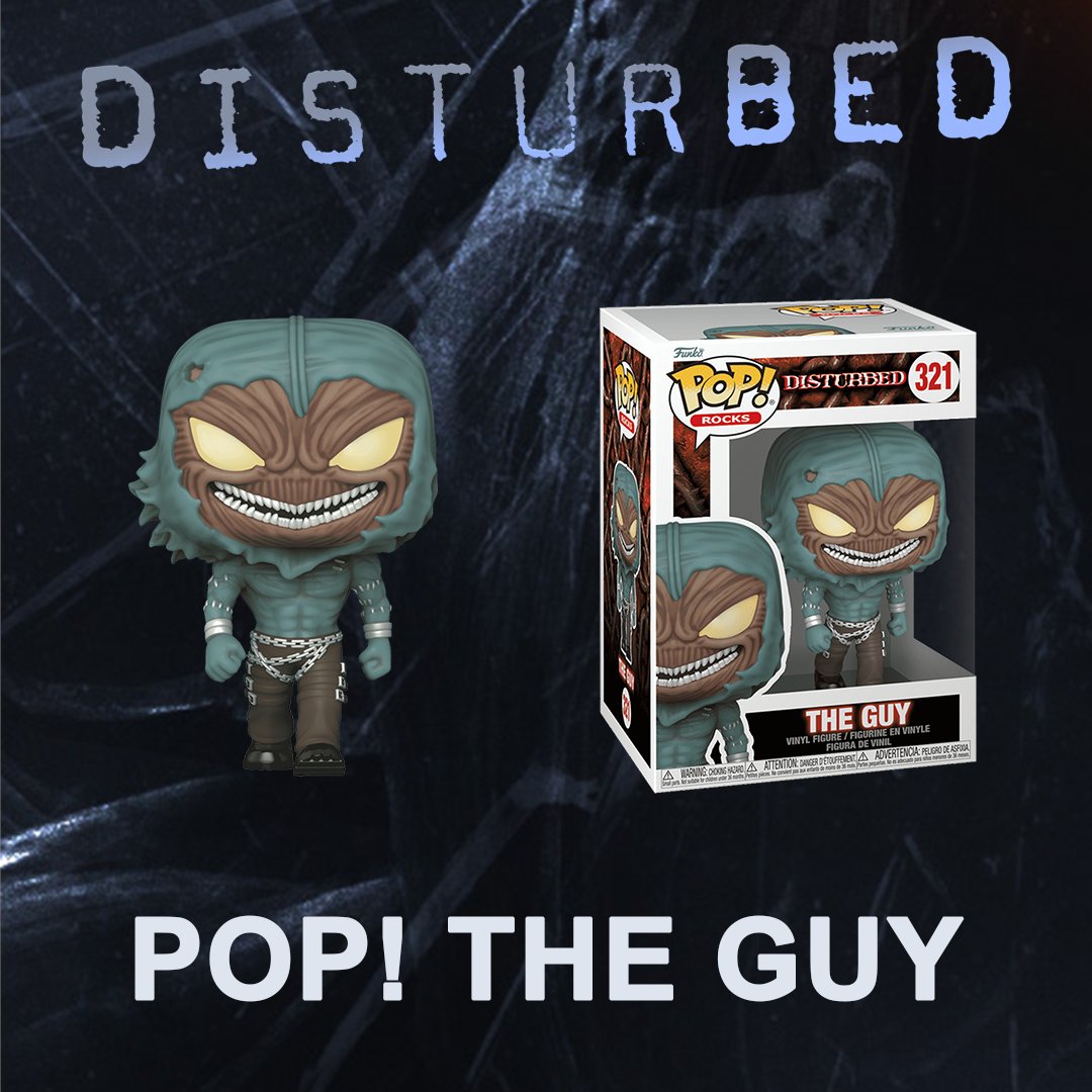 Disturbed Ones! Add the Disturbed Pop! The Guy Funko to your collection now! Grab yours 🤘⛓️ disturbed.lnk.to/DisturbedShop