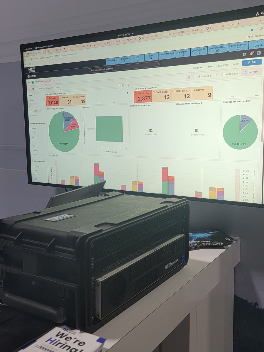 nextcomputing's tweet image. KubeCon + CloudNativeCon North America is underway, with NextComputing Ampere solutions in action! 
#KubeCon #CloudNativeCon #Kubernetes #NextComputing #Ampere #CloudNative #EdgeComputing #KubeFlow