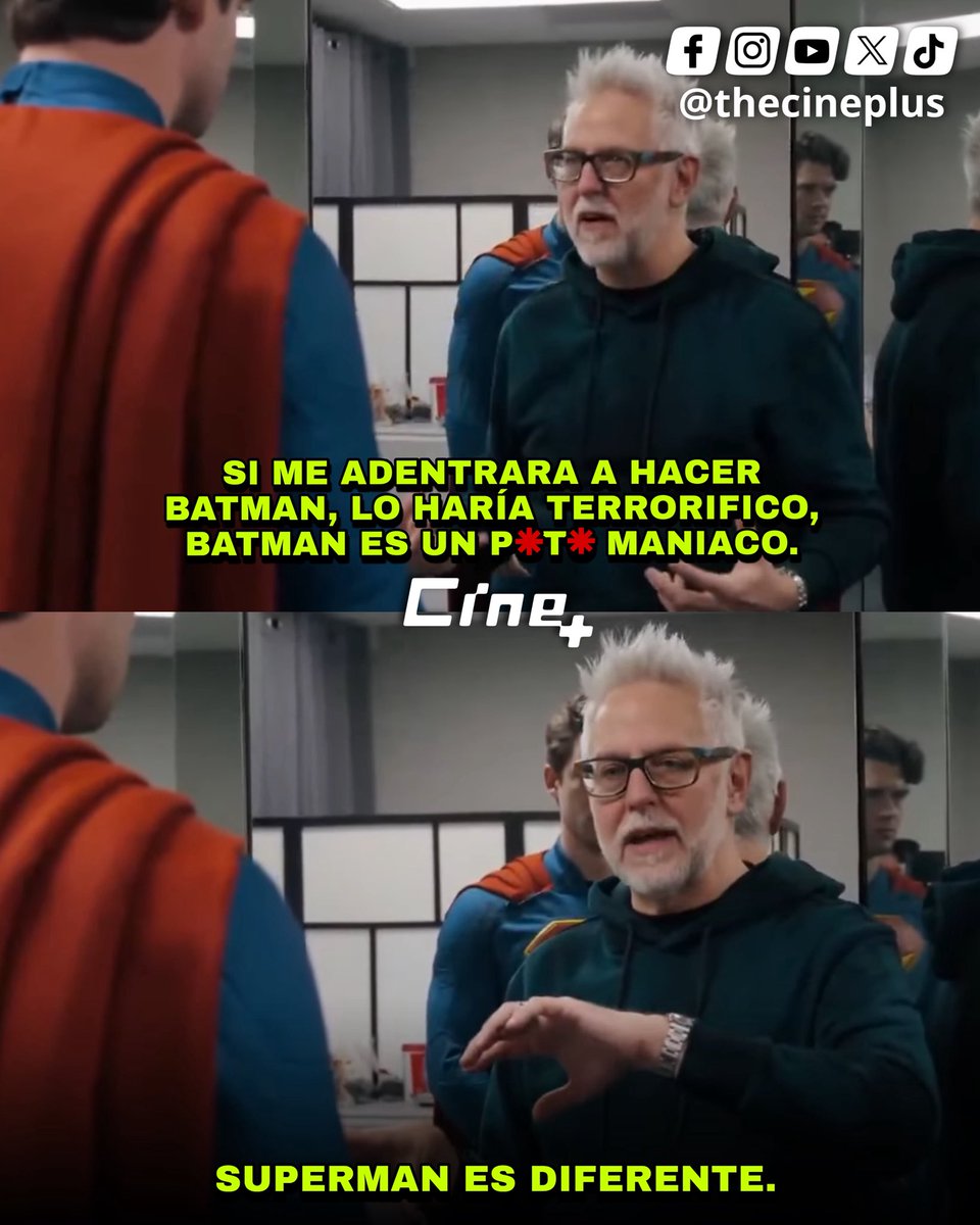 James Gunn ya ha explicado antes que su enfoque depende del personaje, algo que muchos no entienden.

La serie de 'V for Vendetta' para HBO solo será producida por él, no la escribirá ni dirigirá.