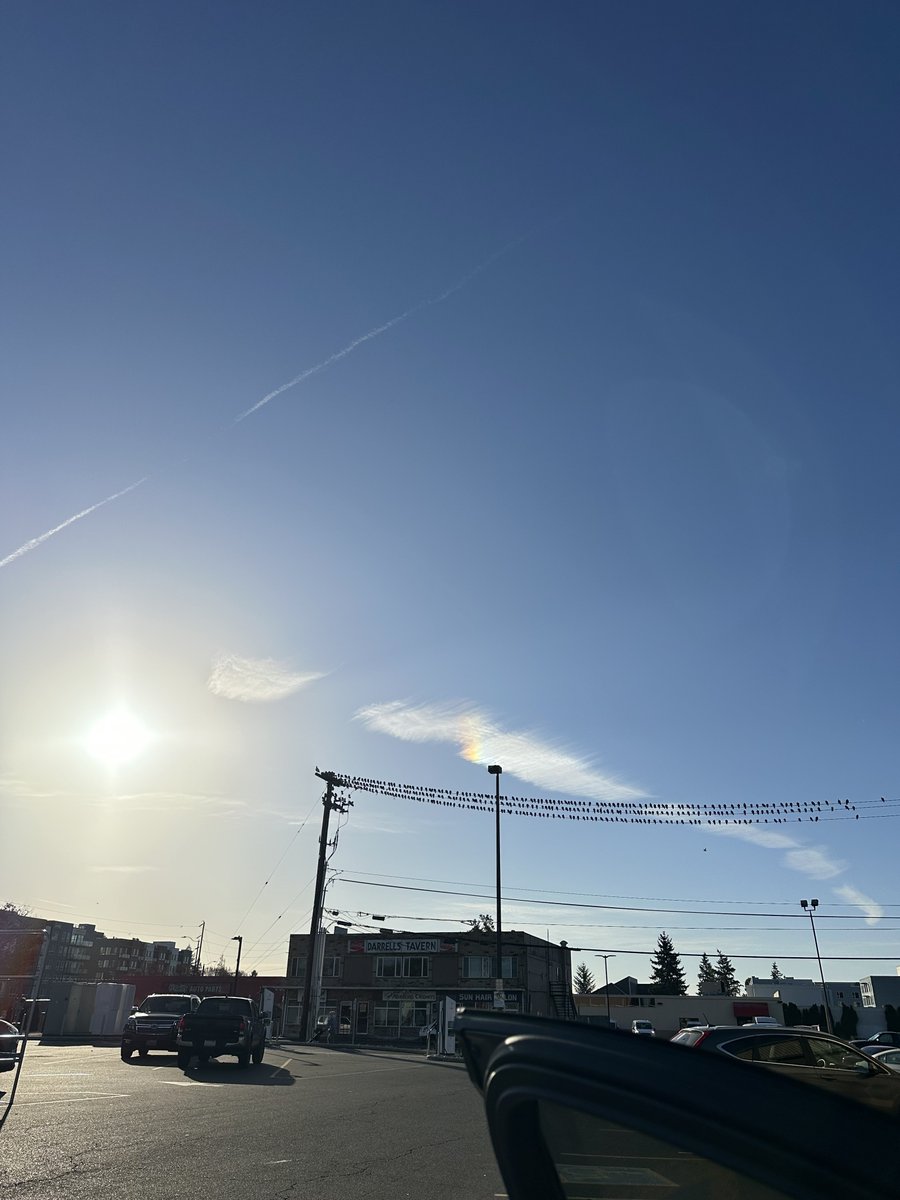 Hell, I snapped these shots right now. Clear sky to this from a single
trail dumped 30mins ago that just won’t dissipate. But yeah, none of it is real…