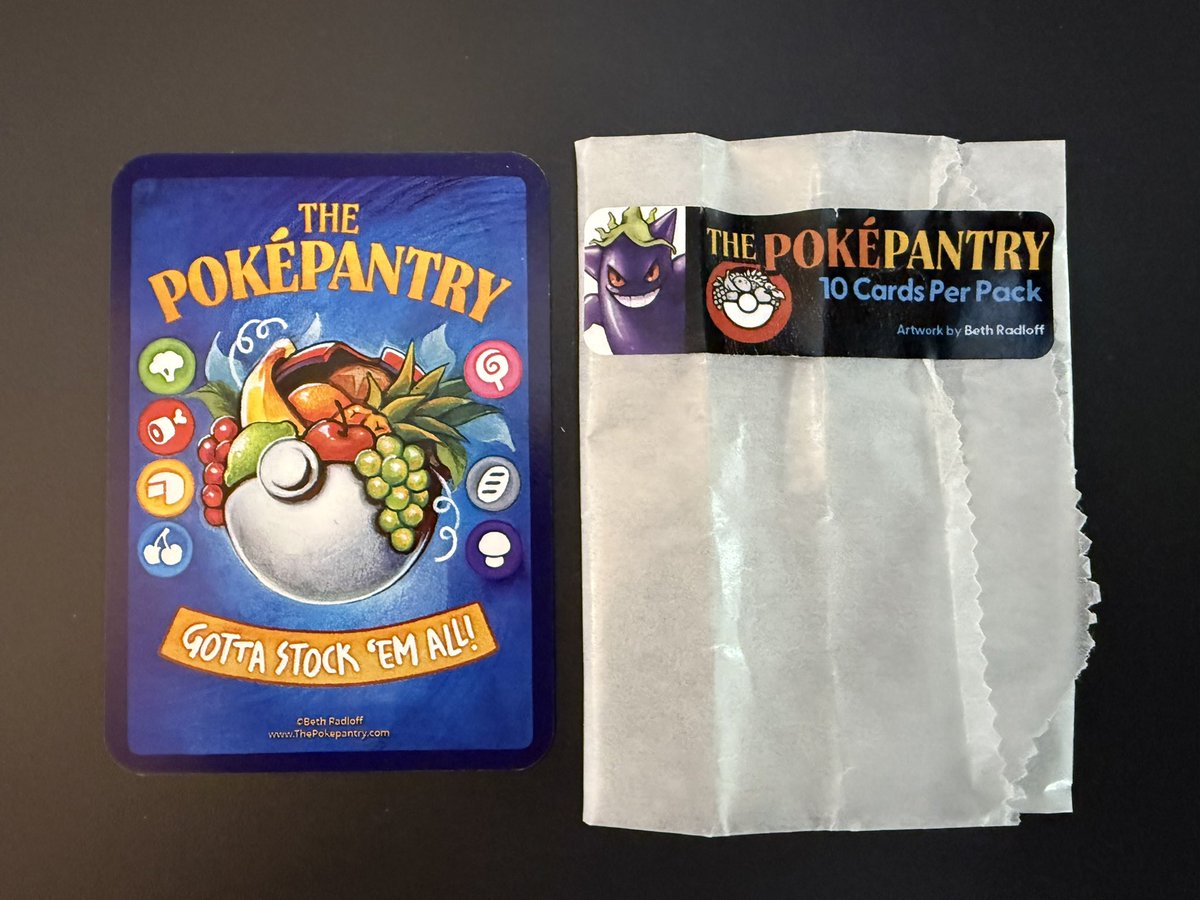 Was pleasantly surprised when <a href="/ZukkuChu/">Zukku</a> gave me this thoughtful gift. 

I see a pack with an Eggplant Gengar, and you know I am going to rip. These fan made cards were so creative.