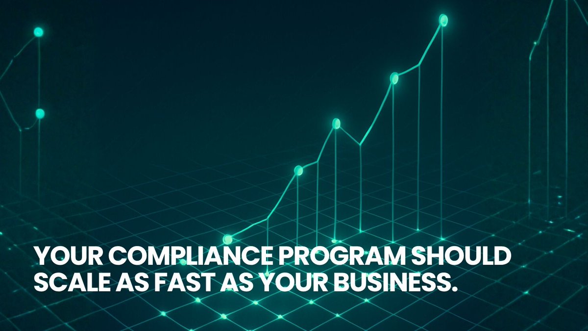 AuditAdvantage's tweet image. Your compliance program must scale as fast as your business. Having trouble keeping pace? Let AAG help you keep up.

Contact us! 🔗 auditadvantagegroup.com
#ComplianceThatScales #AuditSupport