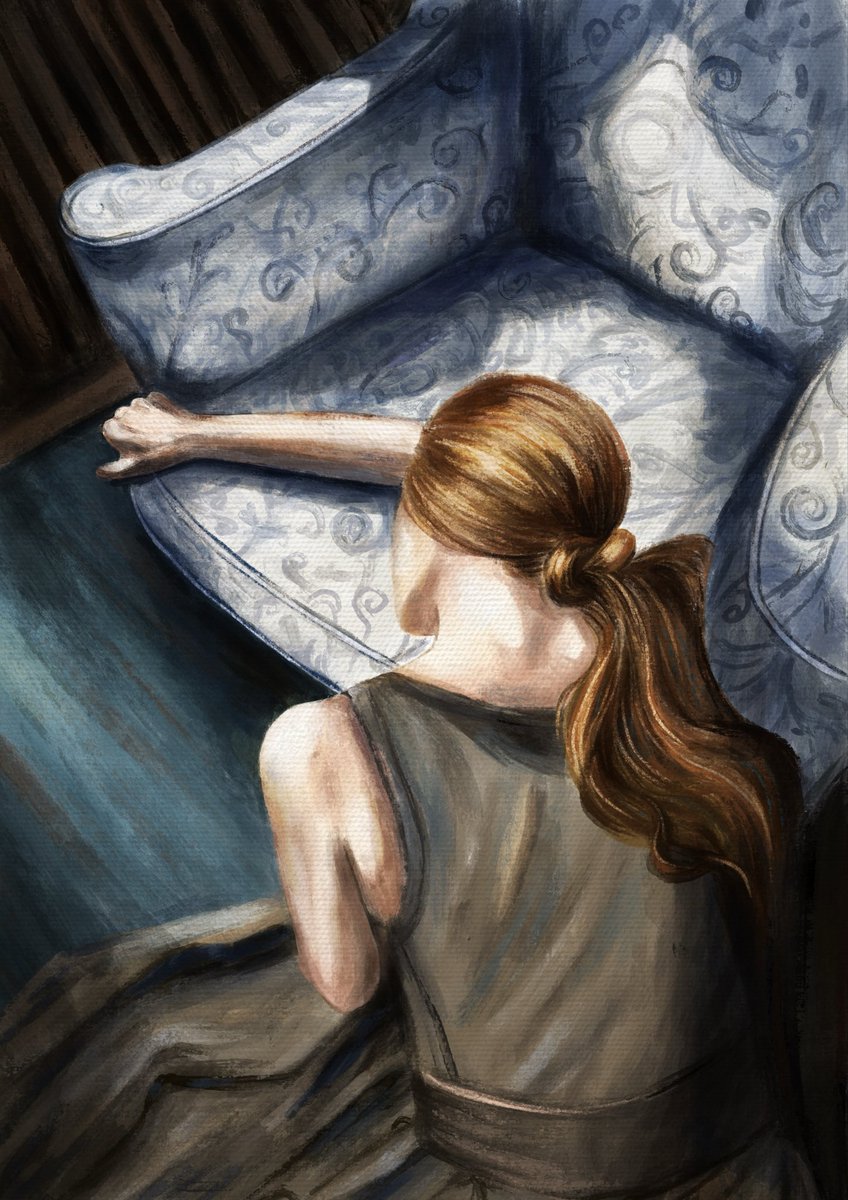 Hi friends ✨
It’s #TEZOSTUESDAY 

"The Velvet Silence" shows my huge quality upgrade: dramatic Chiaroscuro &amp; rich oil-paint texture.
2/2
5xtz

#tezosart #Procreate #NFTartist 
objkt.com/tokens/KT1MXUF…