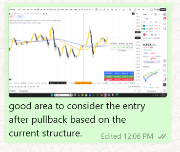 ttm0369's tweet photo. #SPX
SPX Good Entry Alert Any pullback is a considerable entry as long as #SPX doesn't dip below 6824. Good area to consider entry after pullback based on current structure. It is safe to ride #SPX #Trading #Bullish #EntryAlert #StockMarke https://t.co/pwaDExcc5Q