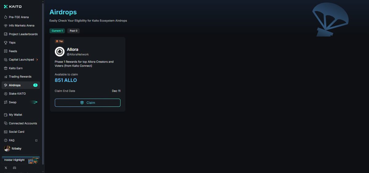 liz_aguwa's tweet image. my very first claim on kaito site
this my small account has been bagging Ws of recent hehe...

all eyes on @Everlyn_ai now
hope their post tge airdrop is better than the first

super grateful to El Roi of course and to the team, rosh and nick ☺️🥰
any project @lawrenx_ is bullish…