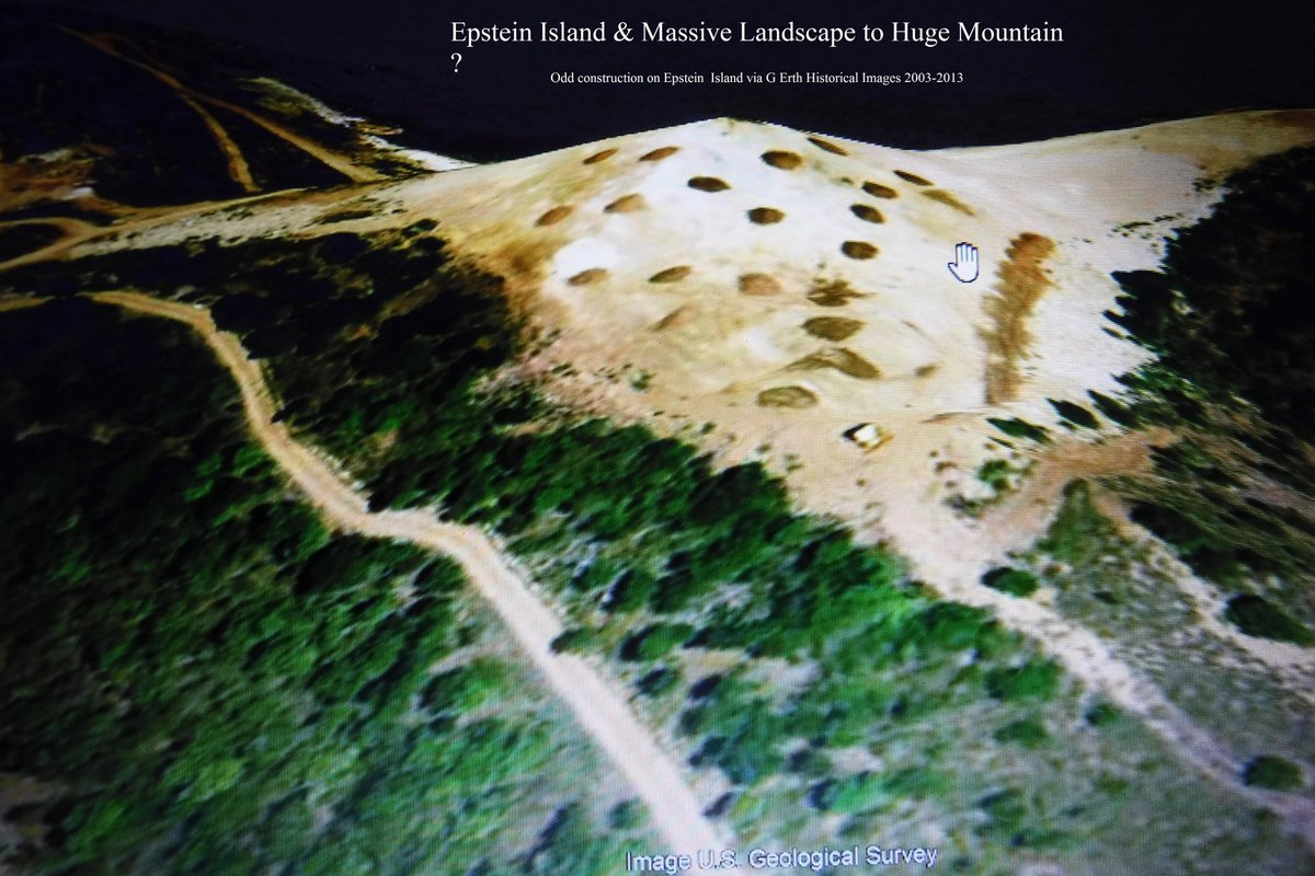 Was there ever a FBI search on Epstein;s Little St James Island, what were the findings, to me these plants dotted  on a pyramid shaped mound remined me of graves, how many little teen never got to leave alive.