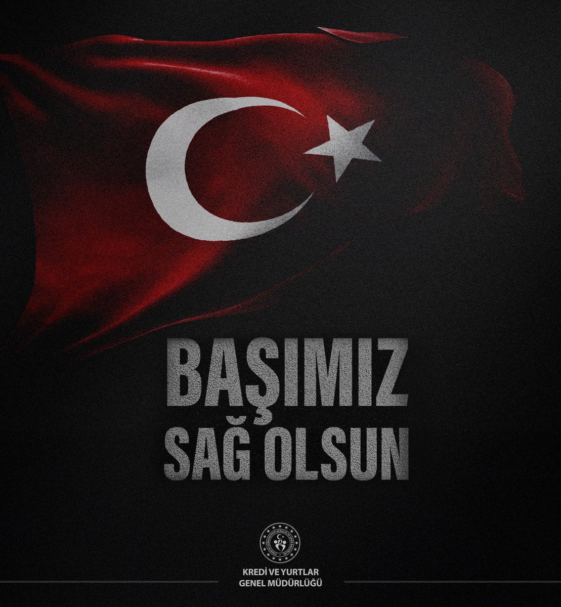 GSB_KYGM's tweet photo. Şehitlerimize Allahtan rahmet,Milletimize ve ailelerine başsağlığı diliyoruz.
#KYGM https://t.co/eJYLatcb6E