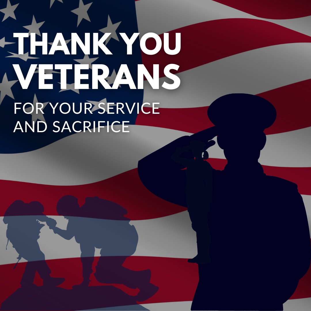 Energy_AES's tweet photo. Today we mark our enduring gratitude for our veterans. Their selfless dedication and courage protect the freedoms we enjoy every day. 

To all veterans and their families —thank you for your sacrifice. https://t.co/d5LsvDhhW4