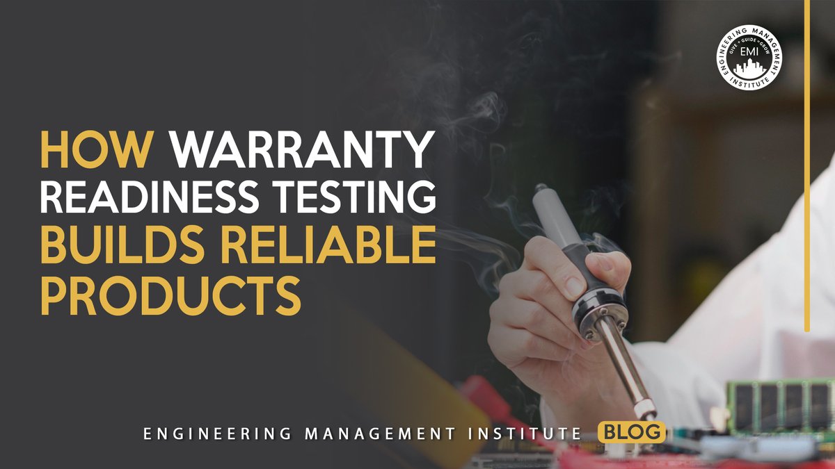 AnthonyJFasano's tweet image. Warranty Readiness = Real Reliability. In this week’s #EMIBlog, Cris Mark Baroro shares how warranty readiness testing transforms failures into stronger, more resilient products, and confident engineers. 👉 Read the full article here: bit.ly/4451CPM #Engineering