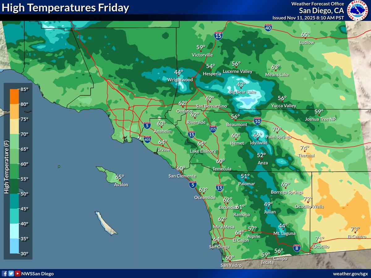 NWS San Diego tweet media