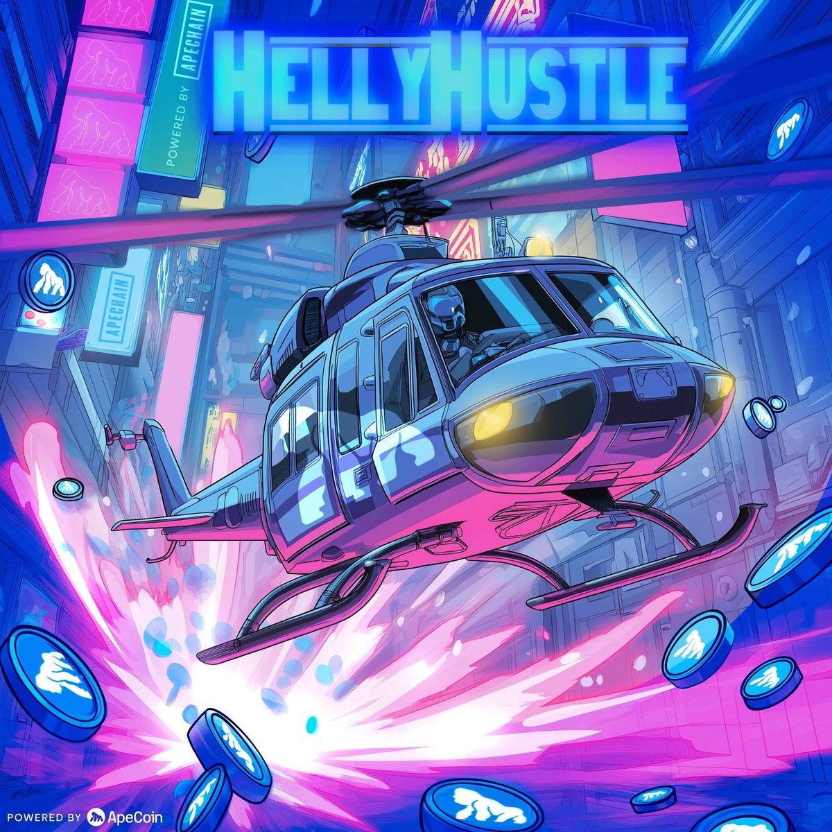 MinalNarwade's tweet image. Seat belt tight to take off flight hellyhustle.com

5 days to fly.
10 free daily flights. 
50 Helly Coins to refresh.

@apecoin @BoredApeYC @arbitrum @opensea