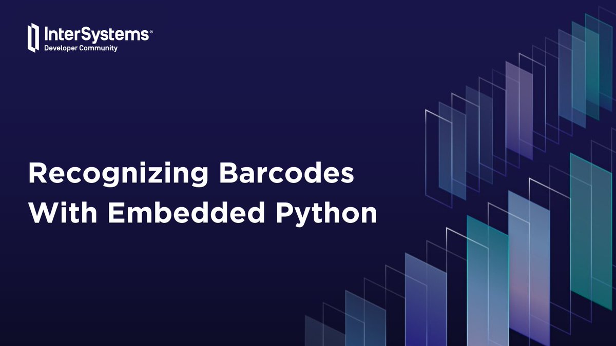 InterSystemsDev's tweet image. 📷 Need to read barcodes in #InterSystemsIRIS? Ditch outdated tools like VB6! With Embedded #Python, pyzbar + opencv-python give you barcode scanning right inside IRIS 👇

community.intersystems.com/post/recognizi…

Modernize your stack with embedded vision and IRIS power!