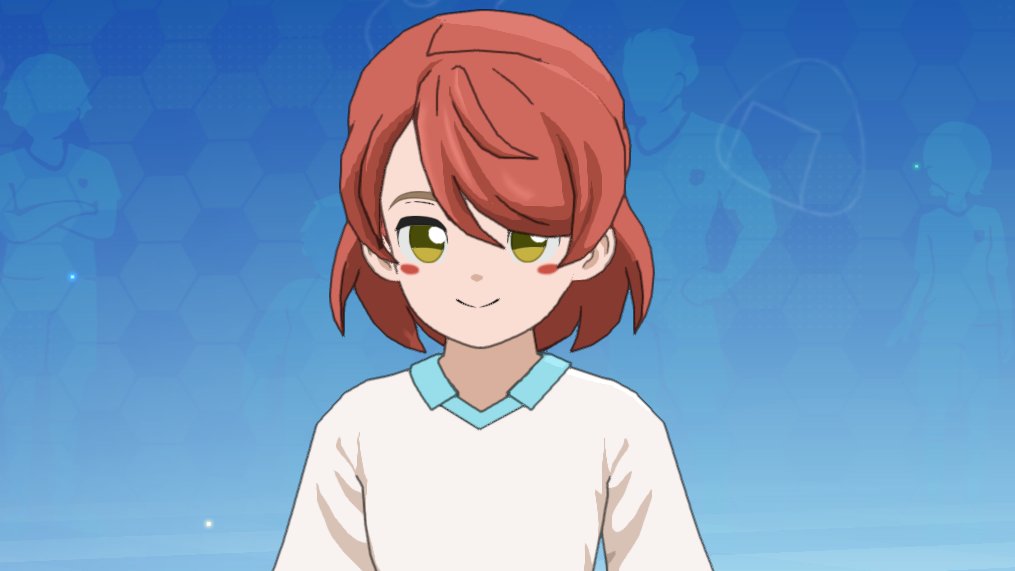 イナイレで歩夢ちゃん頑張って作ったけどこれが限界だったわ。
日野社長頼む！片方だけのお団子も追加してくれ！