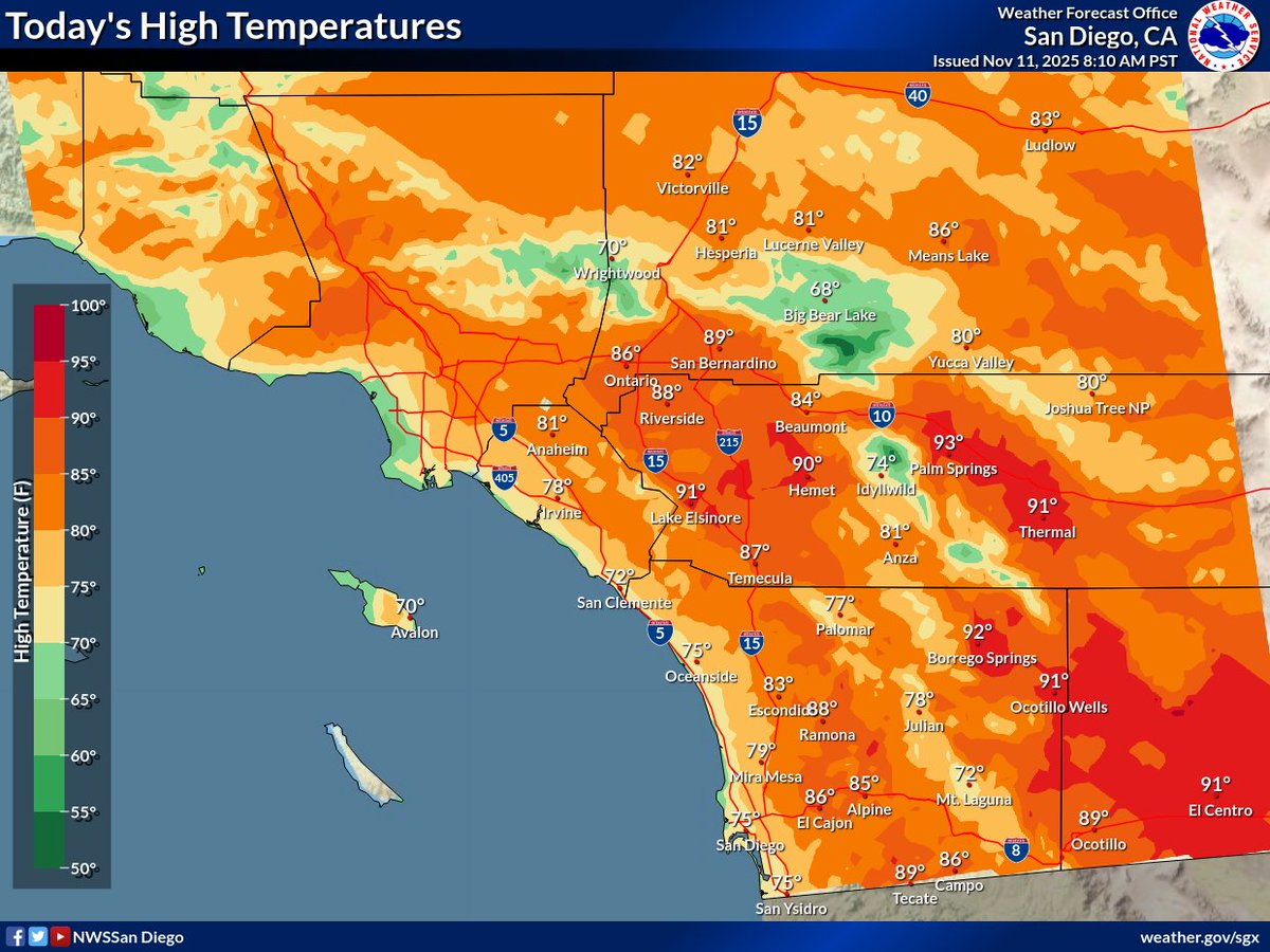 NWS San Diego tweet media