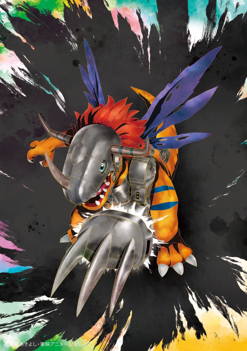 jeyshan26's tweet image. Damn these watercolour arts for the new pop up Digimon store go hard af