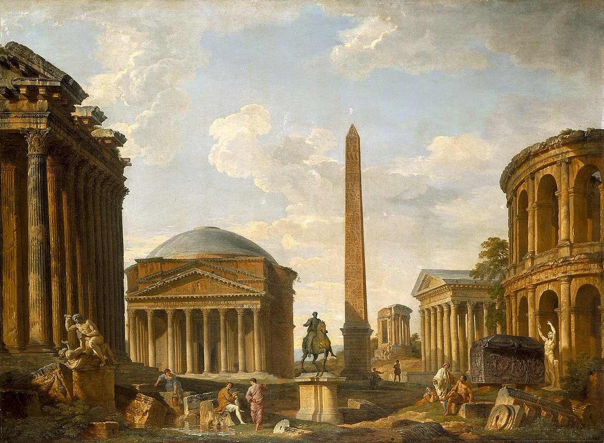 mcgillmd921's tweet photo. Rome was more than a civilization — it was a masterpiece. 

Marble and might, art and order, empire and eternity. Its roads became veins of the world, its language the root of future empires. The splendor of Rome still echoes through time.
 
Roma Aeterna! 🏛️🔥 https://t.co/rSU5v8KN8v