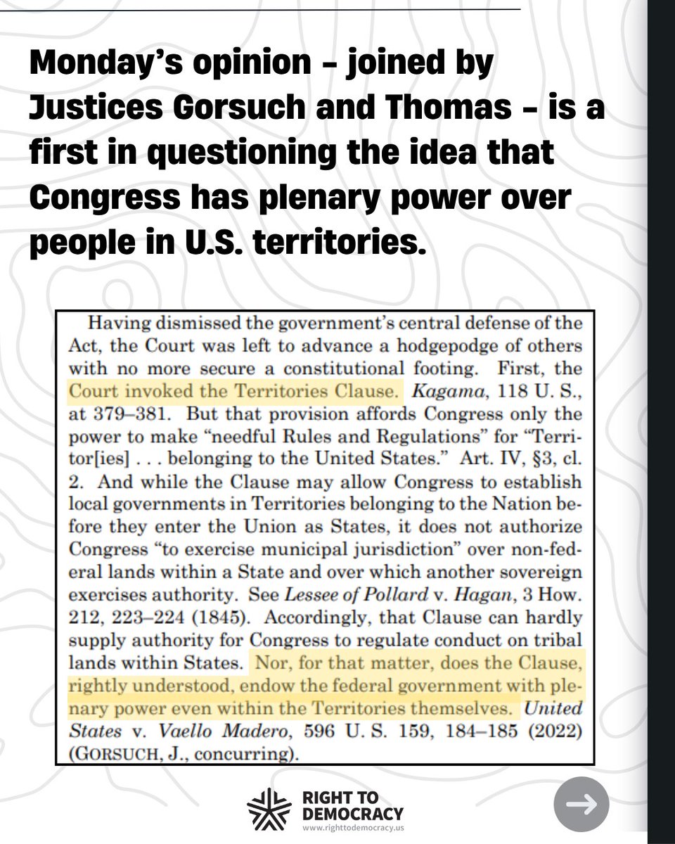 RIGHT TO DEMOCRACY 🇬🇺🇵🇷🇲🇵🇻🇮🇦🇸 tweet media