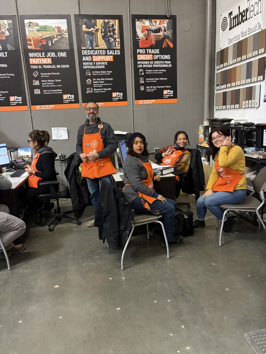 Welcome to <a href="/peachtreecity/">Jeffrey Sherman 🇮🇱🇺🇸</a> Love this <a href="/HomeDepot/">The Home Depot</a> always something going on head over talk to anyone of these beautiful associates to get your Pro Flooring needs <a href="/ACS_flooring/">ACS Commercial & Residential Flooring Specialists</a> we are always here for YOU ! <a href="/davescalfani/">David Scalfani</a> <a href="/AcsHeidi/">ACS-Heidi</a>