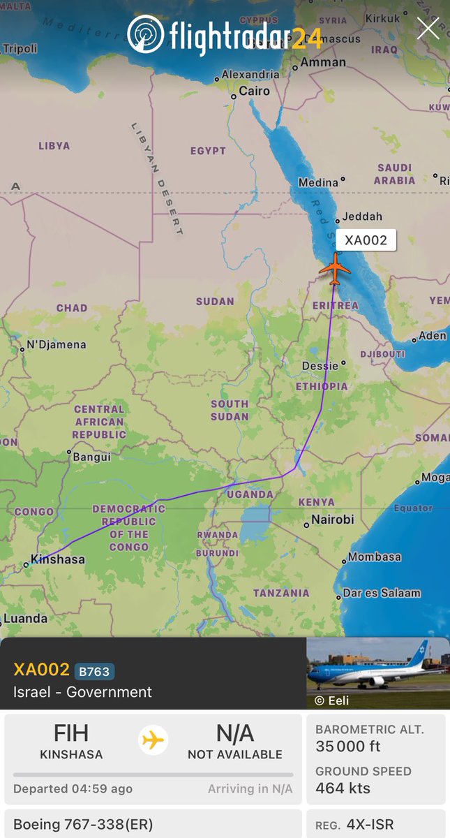 MenchOsint's tweet image. Israeli President Herzog returns from a visit in Congo 🇮🇱|🇨🇩 

Congolese Puppet Felix Tshisekedi said  that the Democratic Republic of Congo has “many opportunities” to offer Israeli businesses, including in mining, infrastructure, energy, agriculture and education&quot;

✈️ Boeing…