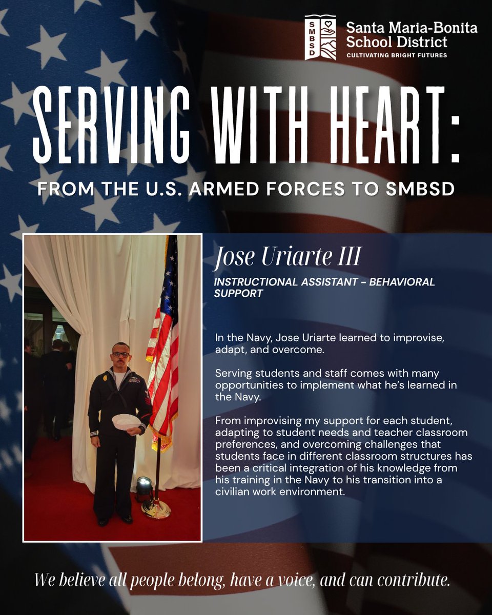 This Veterans Day, we are honoring all who have served our country, including our own.

Thank you, Jose Uriarte III. 🇺🇸