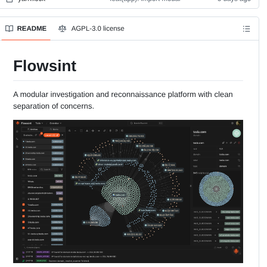 0x0SojalSec's tweet image. Graph-based OSINT investigation platform.⚔️

- github.com/reconurge/flow…

#infosec #cybersec #bugbountytips