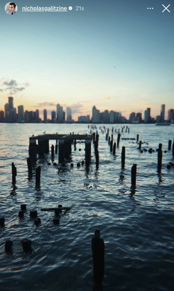 Nicholas Galitzine via his instagram story