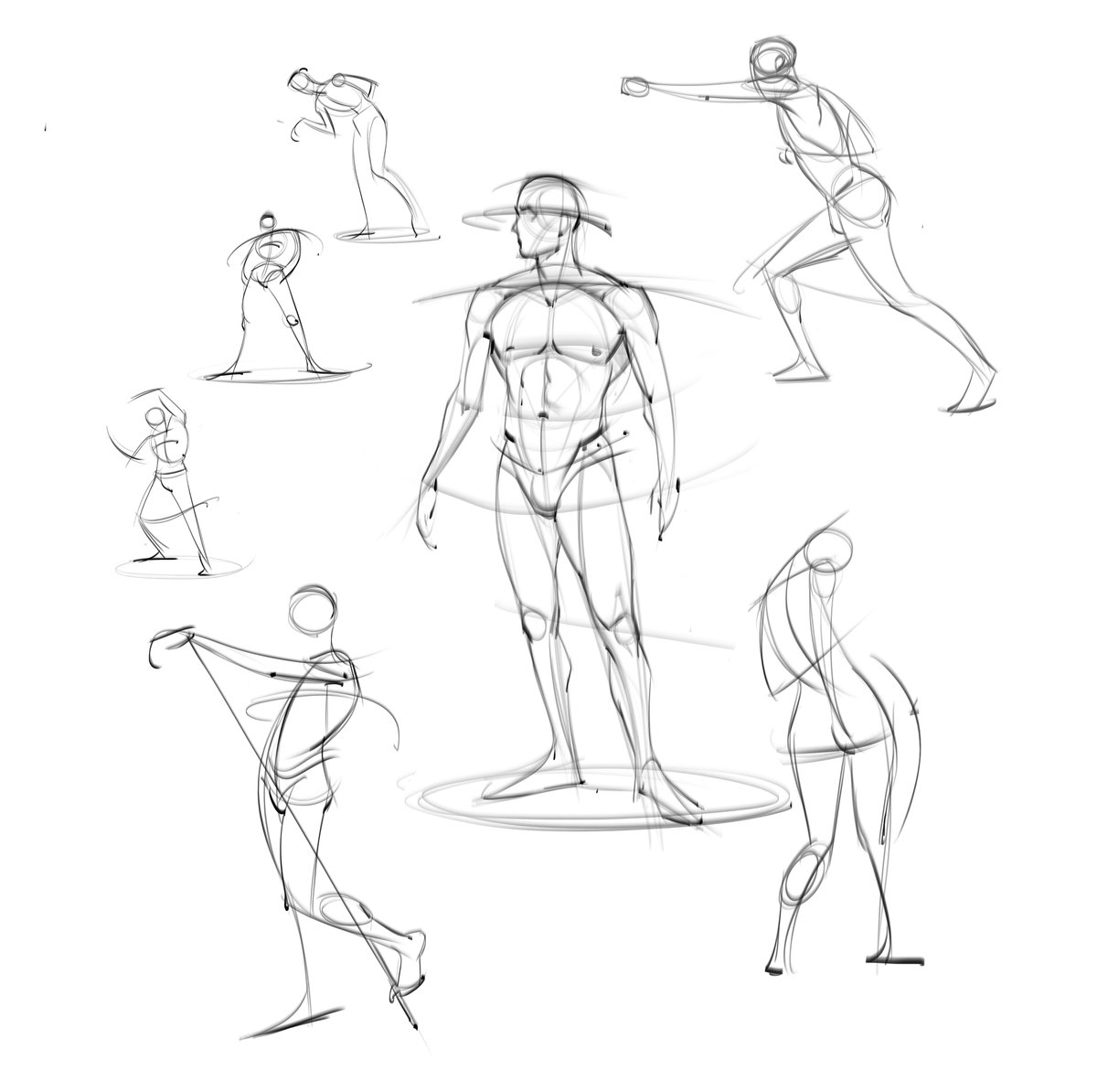 Hey Everyone! Just posted a new video on my YouTube channel! In this video, I share why I think quick 1 to 2 minute gesture drawings are so helpful to your warm up routine! Especially in segue to more long sustained poses and figurative art! It loosens up your wrist and hand,
