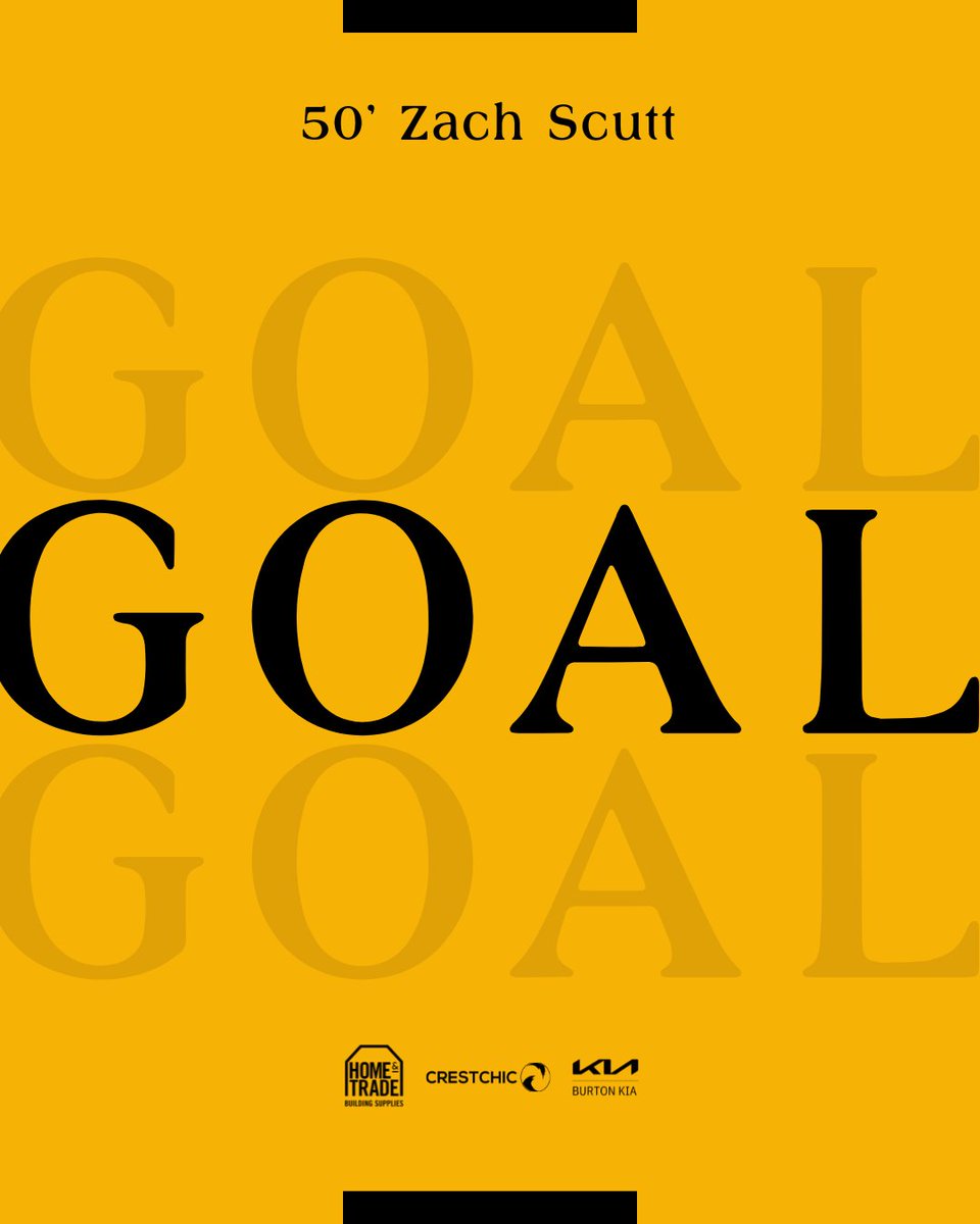 50. GOAL! Zach Scutt has his first professional goal on debut!

Tavares squared the ball and Scutt tucked it home.

1-3. #TheBrewers