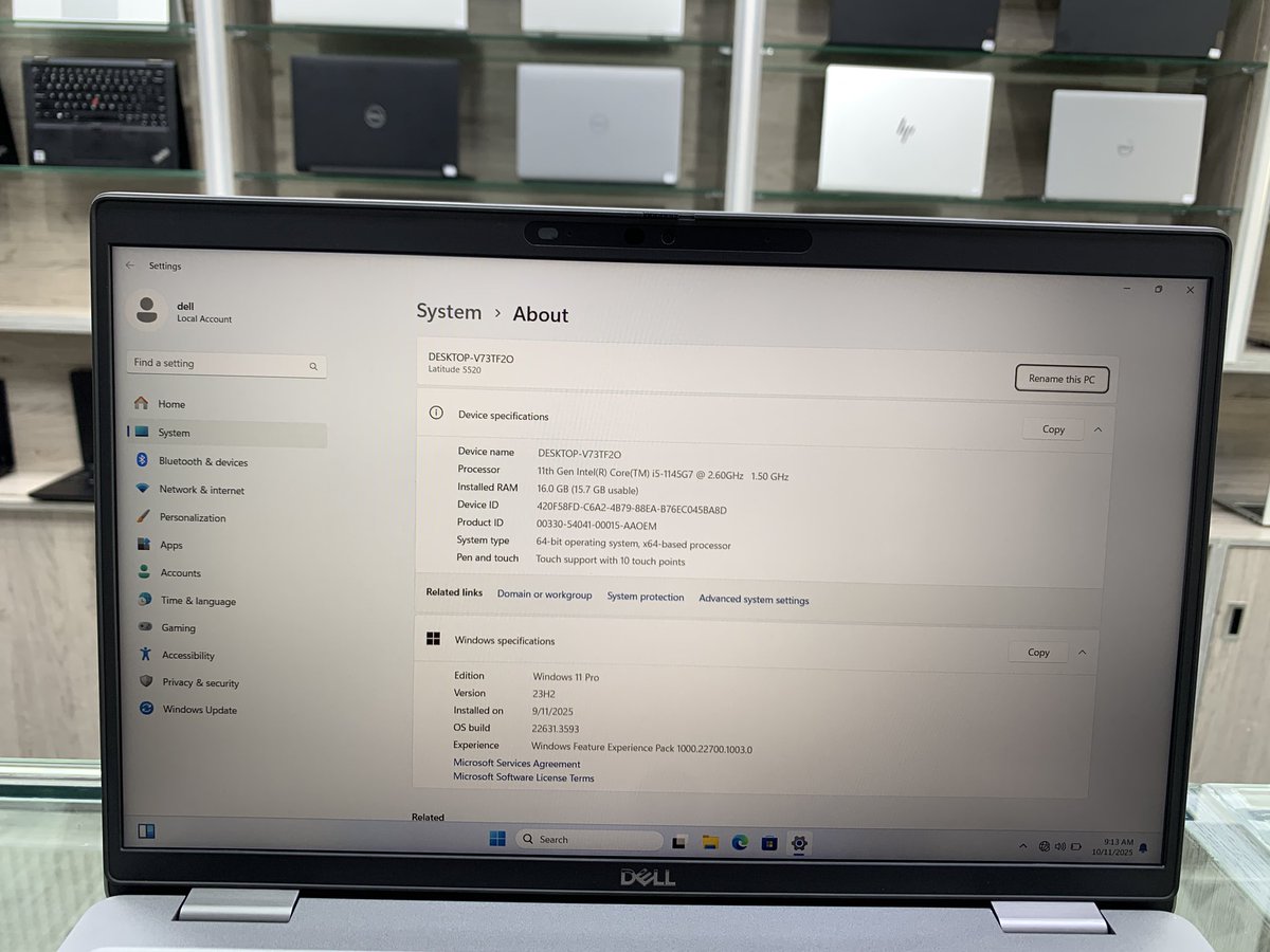 mainpointelect's tweet image. Dell Latitude 5520 I5 11th Gen 16GB RAM/512GB SSD Touch Screen 15.6” Display with Numpad
WhatsApp
050-620-7544
or click on the link to chat  on whatsapp
wa.me/971506207544
📷 Shop Location:
Main Point Electronics - Deira
maps.app.goo.gl/gGVfFdMxHYPhjx…
#mainpointelectronics