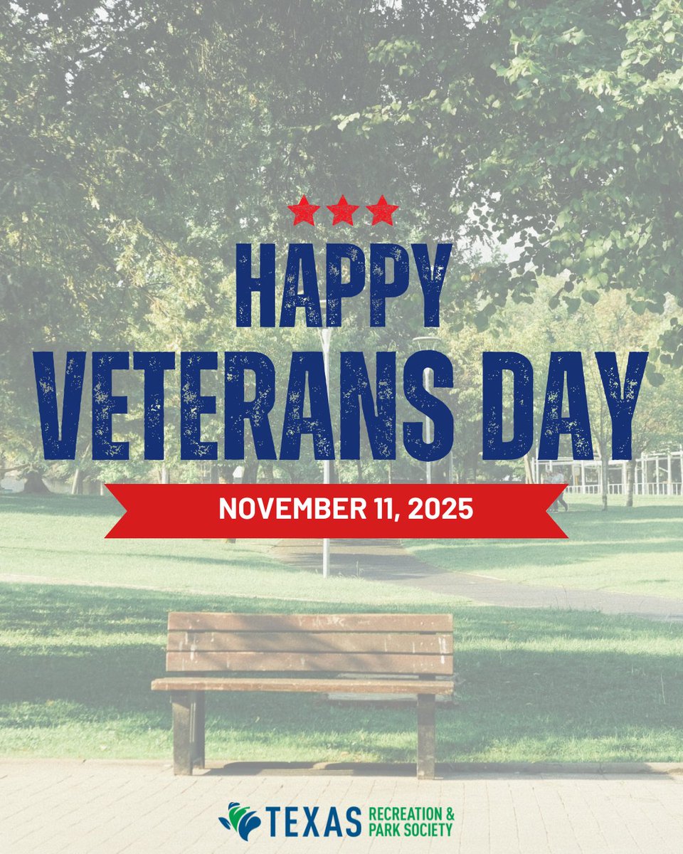 Today, we honor the Veterans whose service has helped protect the freedoms that allow us to explore and enjoy our parks and natural spaces. We’re grateful for those who served and continue to inspire a spirit of responsibility and honor. #VeteransDay