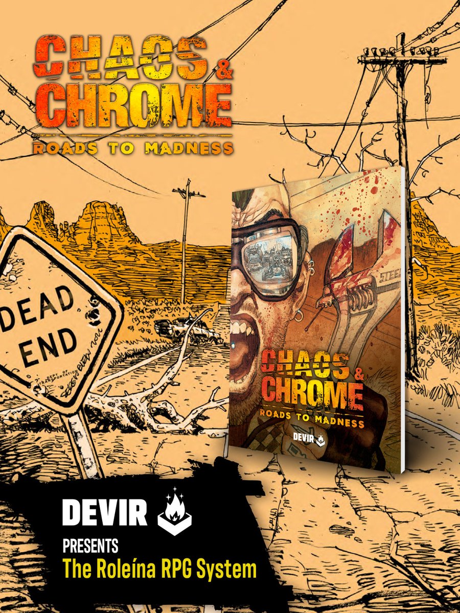 Chaos and Chrome is one of those rare adventures. Smoke, engines, gasoline, desert, and speed.
Only the boldest and fiercest survive.

LAST CHANCE! Back the campaign now, only a few days left before it ends!

f.mtr.cool/gcfnprvoxo