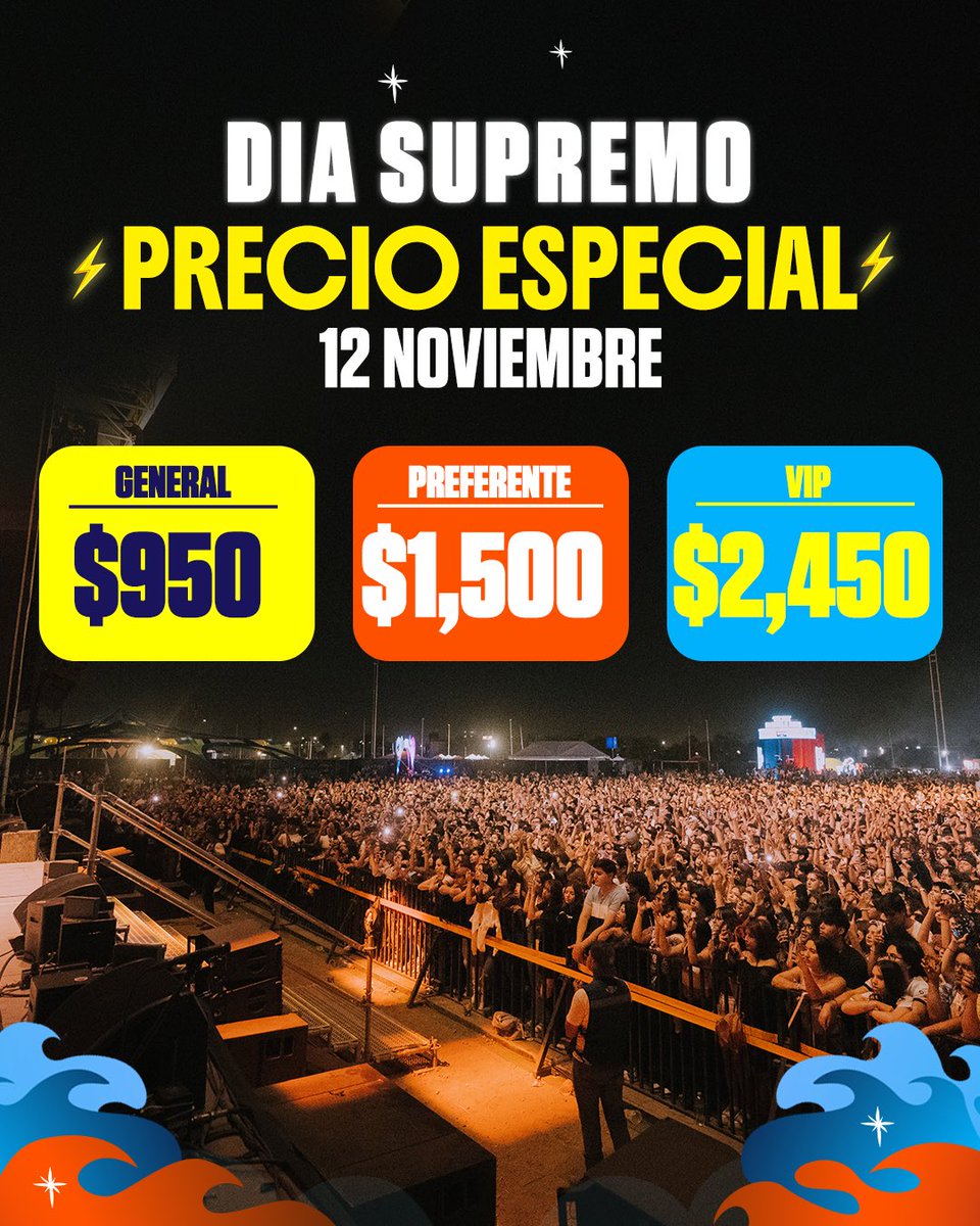 tecatesupremo's tweet photo. ¡LLEGÓ EL DÍA SUPREMO! 🗣️ Este 12 de noviembre podrás conseguir tus boletos a precio especial 🔥 

👉🏻 Boletos a través de BoletoMovil https://t.co/yyBCtvx1Mf