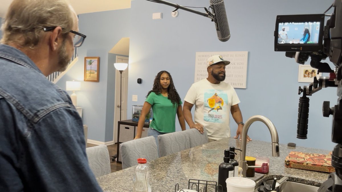 bofilmworks's tweet photo. Shot of behind the scenes on the set of a long day of Trying Times. Release date not set. #tryingtimesmovie https://t.co/UhXs2qZn6c