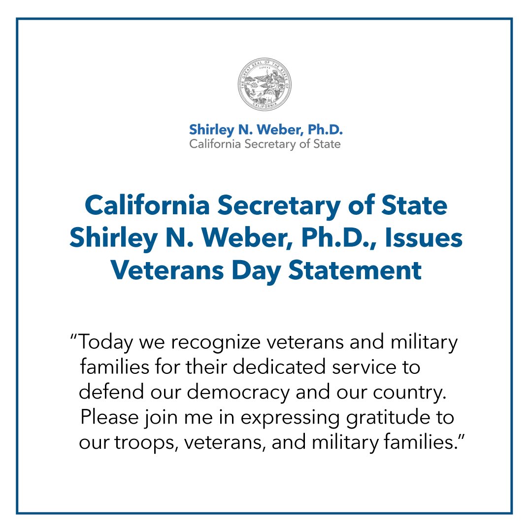 CASOSVote's tweet image. On Veterans Day, we recognize the courage, sacrifice, and commitment of those who have defended our freedoms and strengthened our democracy. 

Thank you for your service to our country.