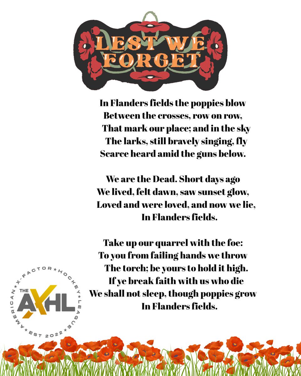 The AXHL tweet media