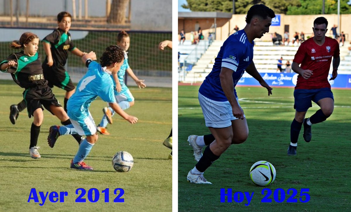 AYER Y HOY
Sinónimos de Dani Freire: compromiso, solidario, esfuerzo, sacrificio, sentimiento de pertenencia, capitán. Azulino de pura piel. 
2012: Alevín del SFCD. Ya era el capitán.
2025: <a href="/_CDSanFernando/">CD San Fernando 1940</a>. Sigue siendo el capitán.
El tiempo pasa; su liderazgo no.
<a href="/Danif3rnand3z/">Dani Freire</a>