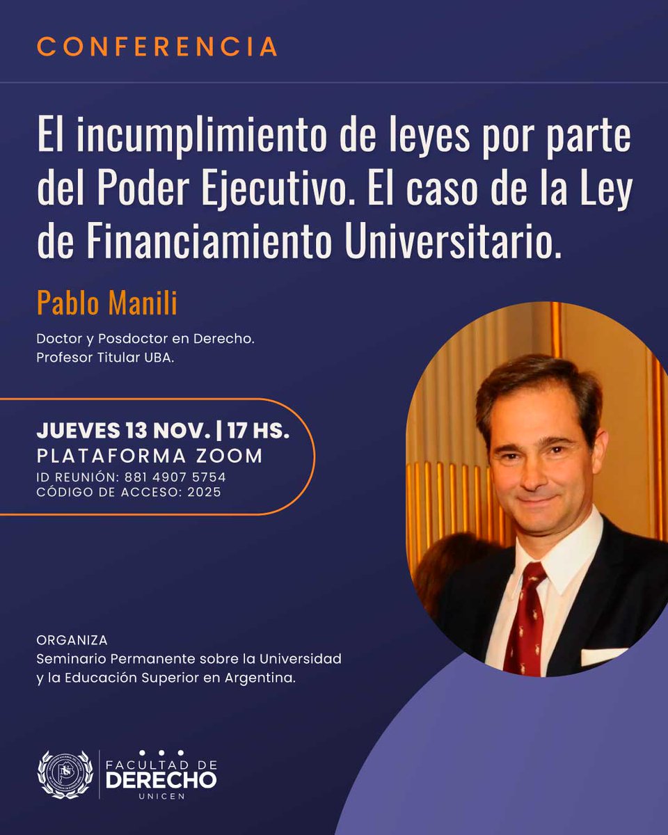 Facultad de Derecho UNICEN tweet media