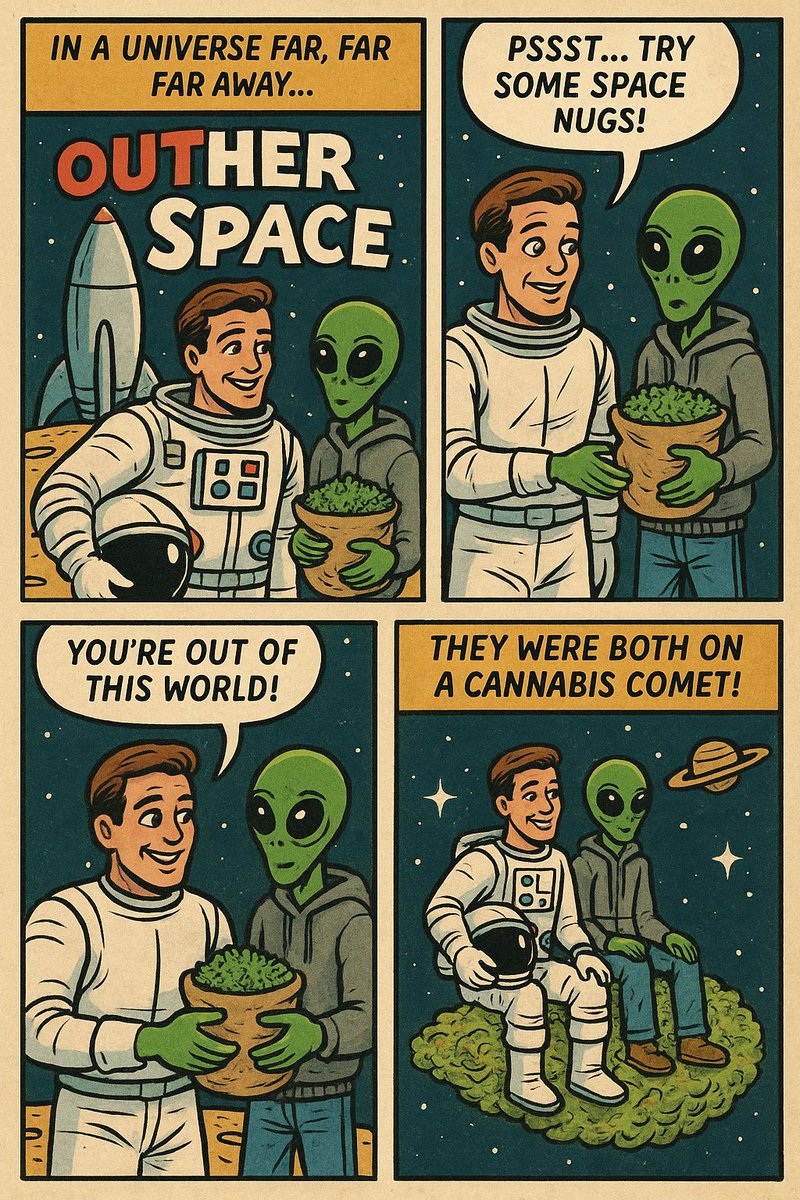 PlanetJane_'s tweet image. In a galaxy far, far faded… 🚀👽

#PlanetJane #CosmicVibes #AlienApproved
