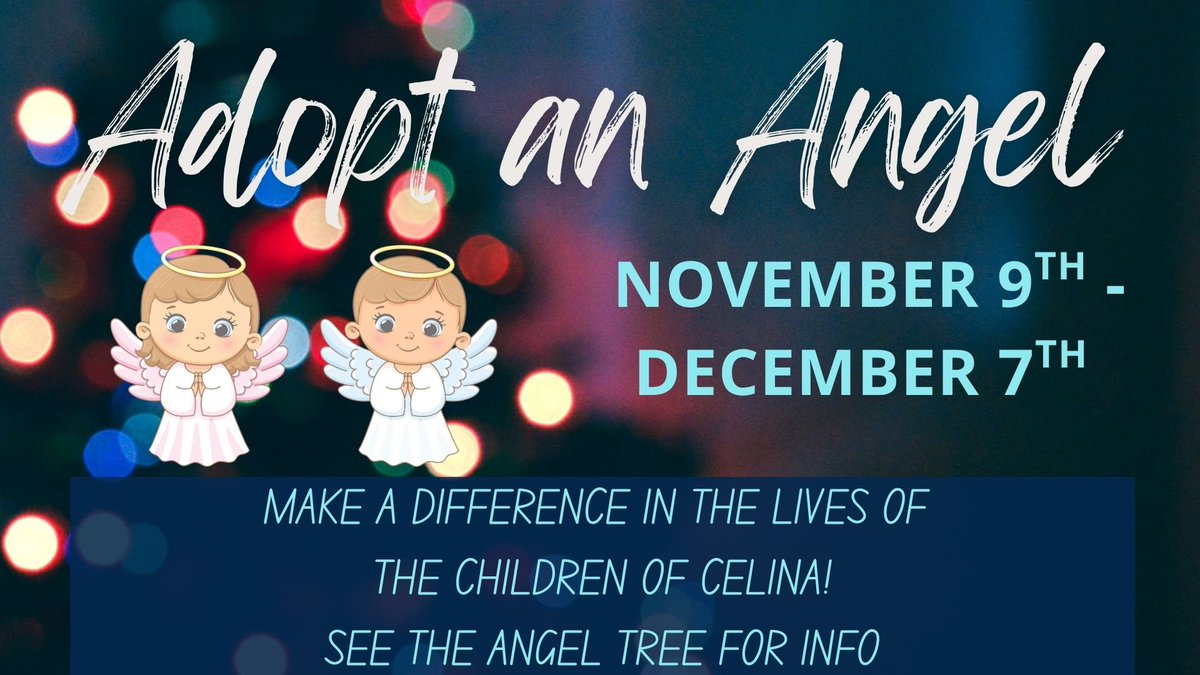 It’s the most wonderful time of the year again! Please consider adopting an angel from our Angel Tree in the Narthex 🥰