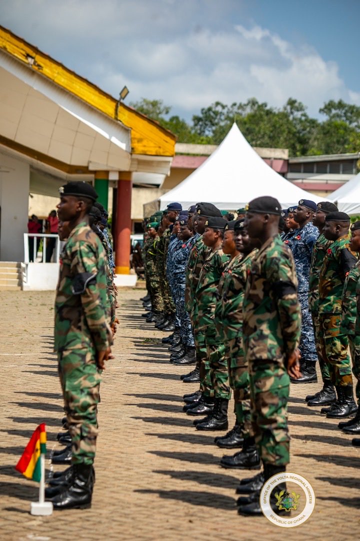 This morning at the Jubilee Park in Ho, I joined the good people of the Volta Region and the entire nation to observe the 80th Remembrance Day Parade, a moment of deep reflection, respect, and gratitude for the brave men and women who paid the ultimate price during World War and